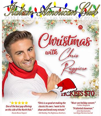 Chris Ruggiero Show Wed Dec 17 @ 6:00pm $70.00 Image
