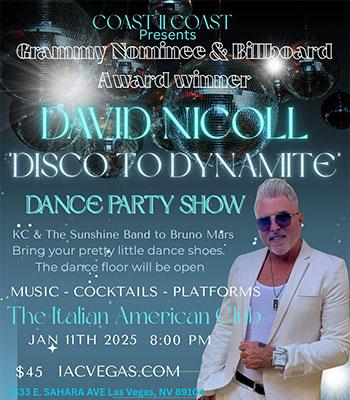 David Nicoll -- Sunday, January 11 -- $45 Image